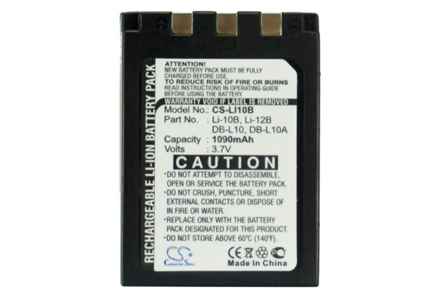 Amazon.com : VI VINTRONS 1090mAh Battery for Olympus FE-200